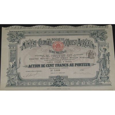 Sté Minière et Coloniale de l'Ouest Africain (Act)