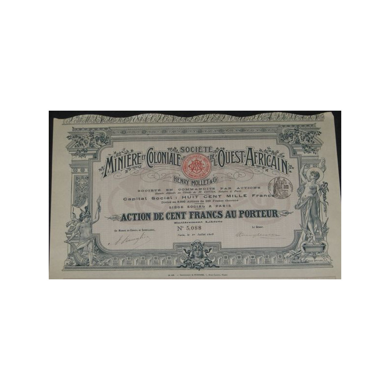 Sté Minière et Coloniale de l'Ouest Africain (Act)