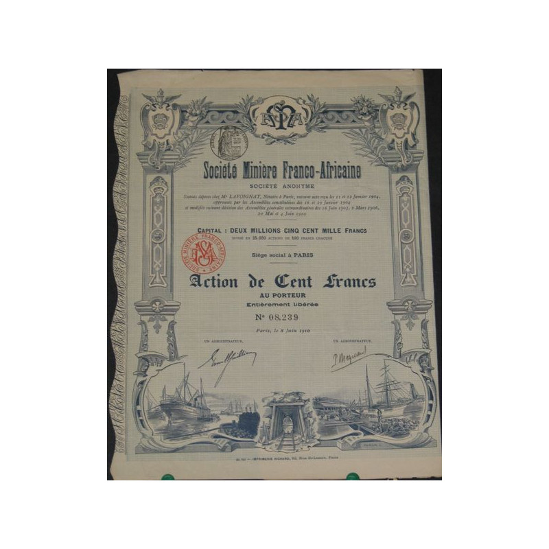 Sté Minière Franco-Africaine