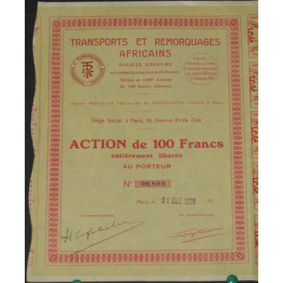 Transports et Remorquages Africains