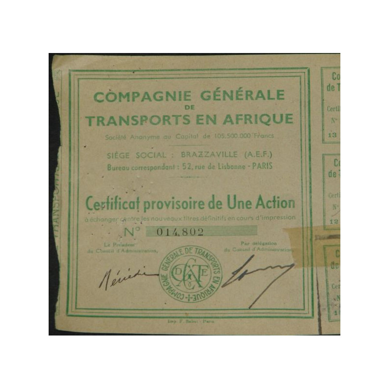 Cie Générale de Transports en Afrique
