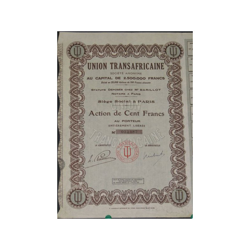 Union Transafricaine