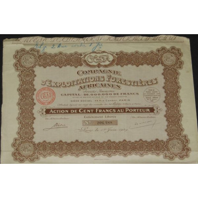 Cie d'Exploitations Forestières Africaines