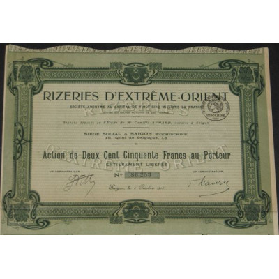 Rizeries d'Extrême-Orient (Act)