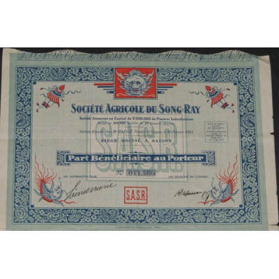 Sté Agricole du Song-Ray (PB)