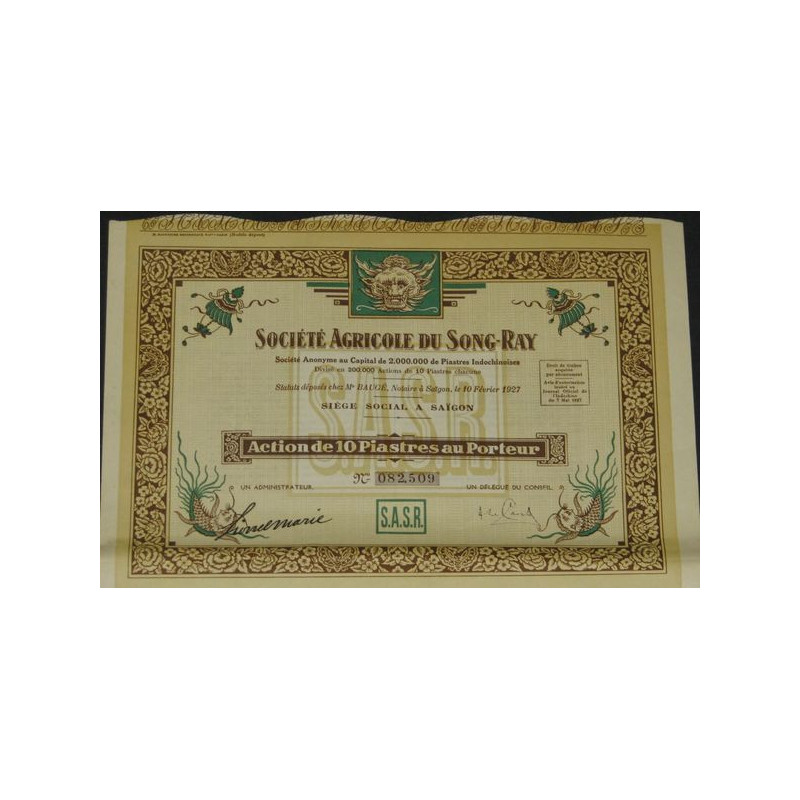Sté Agricole du Song-Ray (Act)