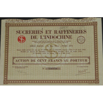 Sucreries et Raffineries de l'Indochine