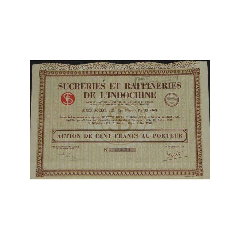 Sucreries et Raffineries de l'Indochine