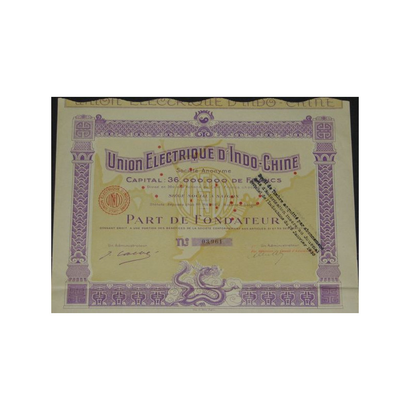 Union Electrique d'Indo-Chine (PF)