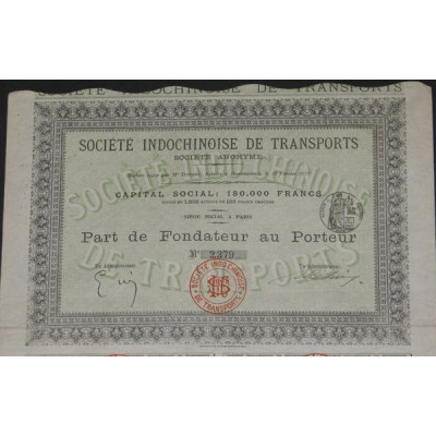 Sté Indochinoise de Transports (PF)