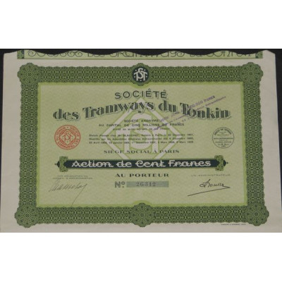Sté des Tramways du Tonkin