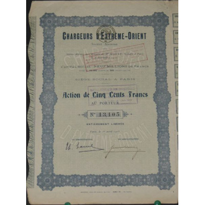 Chargeurs d'Extrême-Orient (Ac)