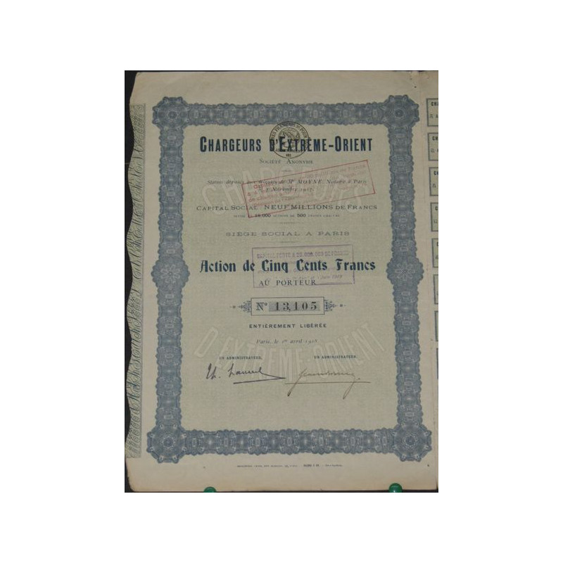 Chargeurs d'Extrême-Orient (Ac)