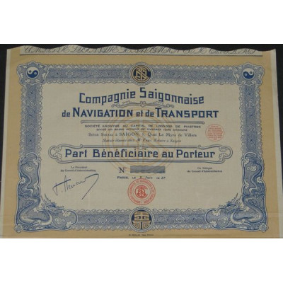 Cie Saigonnaise de Navigation et de Transport (PB)