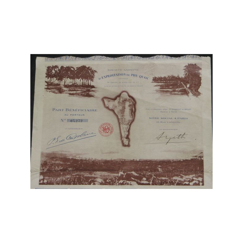 S.A. d'Exploitation de Phu-Quoc (PB)