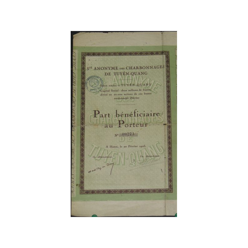 S.A. des Charbonnages de Tuyên-Quang