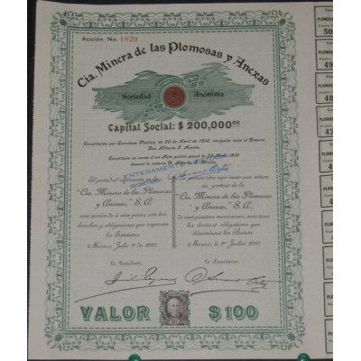 Cia Minera de las Plomosas