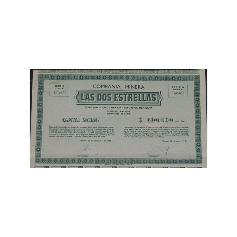 Cia Minera Las Dos Estrallas (verte)