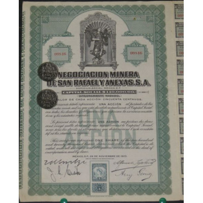 Negociacion Minera de San Rafael y Anexas (1 Ac)