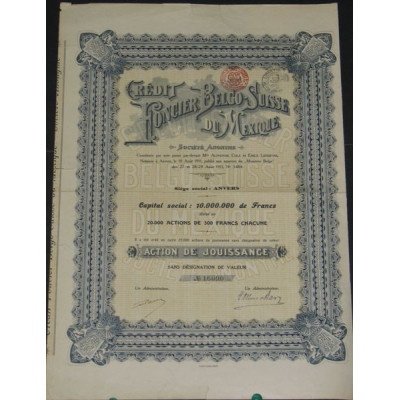 Crédit Foncier Belgo-Suisse du Mexique