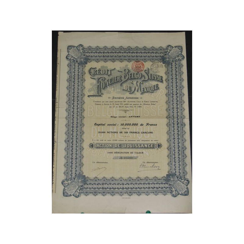Crédit Foncier Belgo-Suisse du Mexique