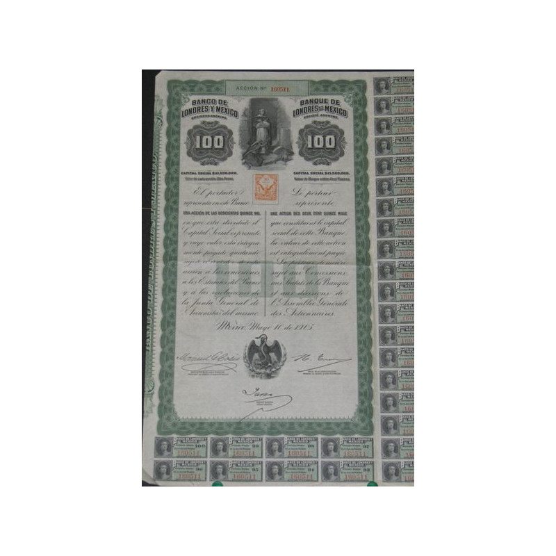 Banque de Londres et de Mexico (1 Ac)