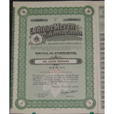 Enrique Meyer Cerveceria Cordoba