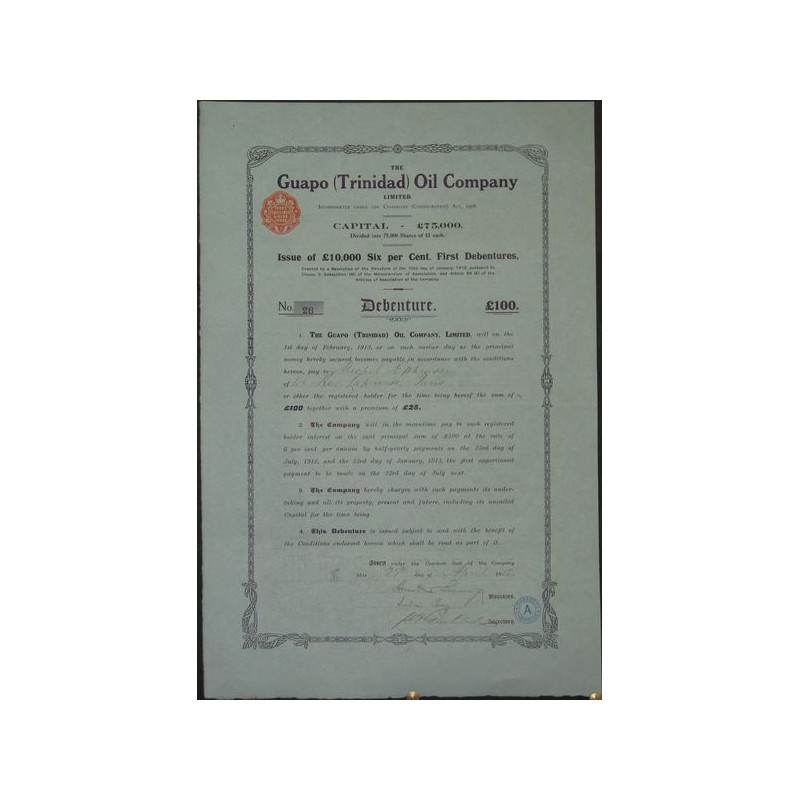 The Guapo (Trinidad) Oil Company Ltd