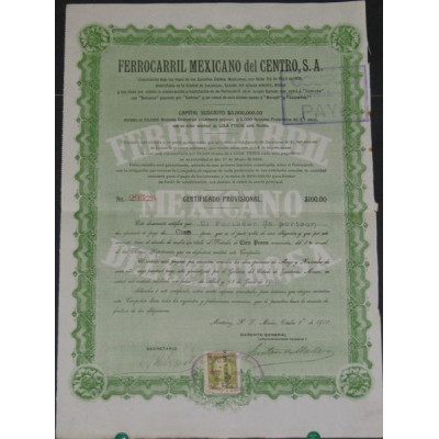 Ferrocaril Mexicano del Centro (modèle 2)