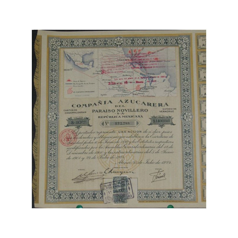 Cia Azucarera del Paraiso Novillero