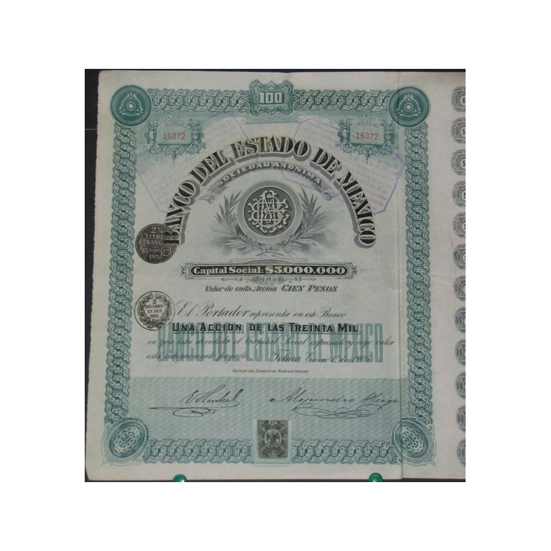 Banco Del Estado de Mexico (1 Ac)