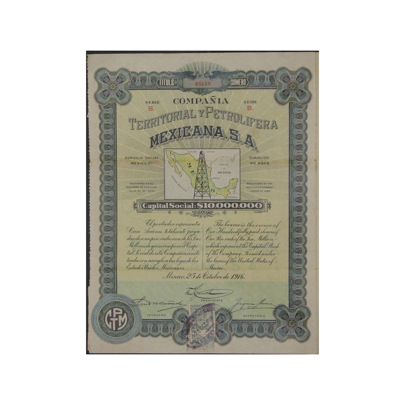 Cia Territorial y Petrolifera Mexicana S.A.