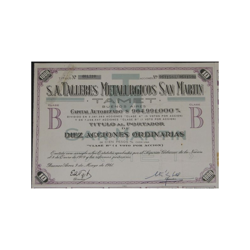 S.A. Talleres Metalurgicos San Martin
