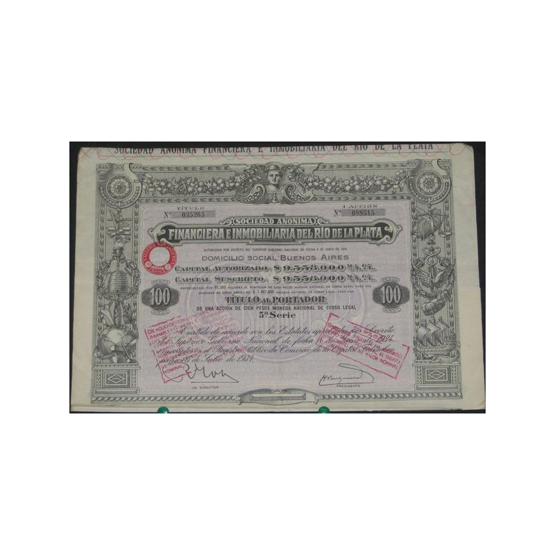 Financiera e Immobiliaria del Rio de la Plata (1 Ac)
