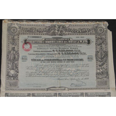 Financiera e Immobiliaria del Rio de la Plata (Debenture)