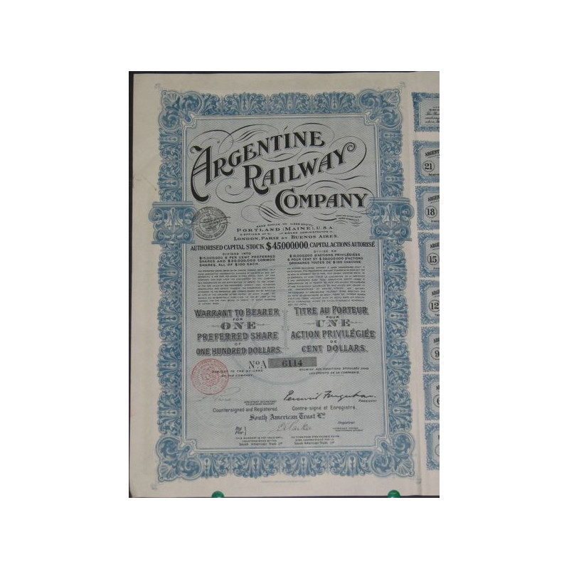 Argentine Railway Cy