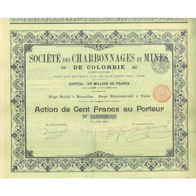 Sté des Charbonnages et Mines de Colombie