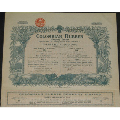 Colombian Rubber Cy Ltd (10 Ac)