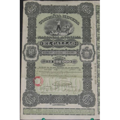 Cia Minera Nacional Anonima El Callao (5 Ac)