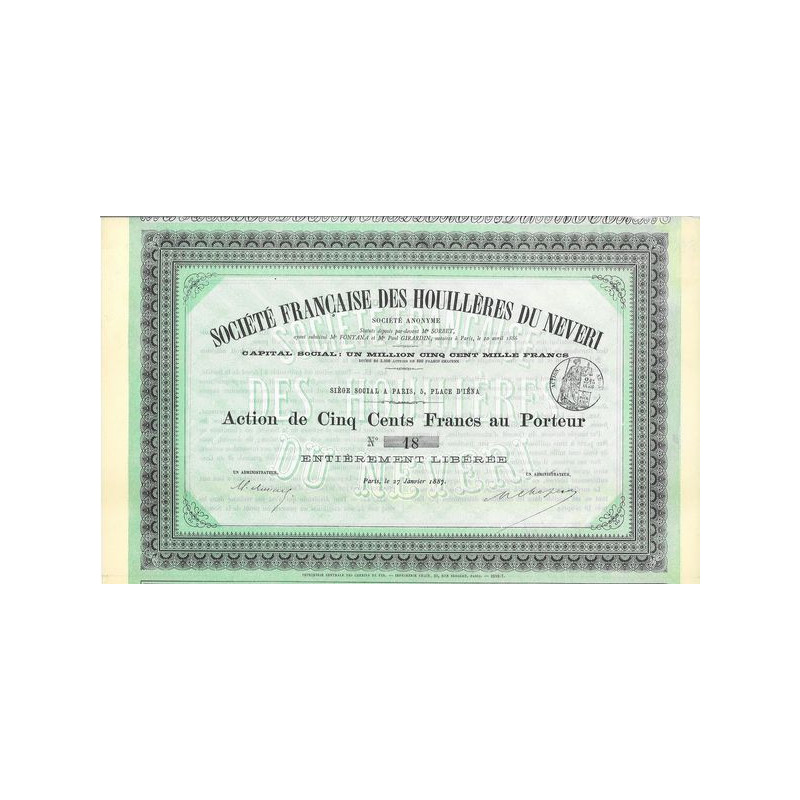 Sté Française des Houillères du Neveri