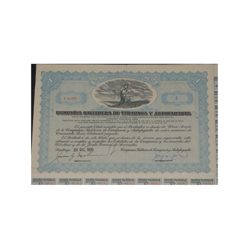 Cia Salitrera de Tarapaca y Antofagasta