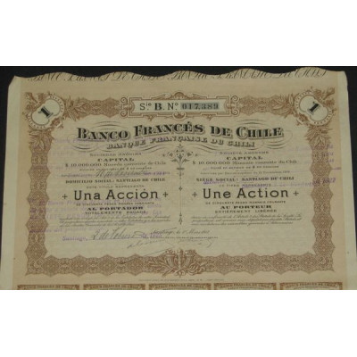 Banque Française du Chili (Ac)