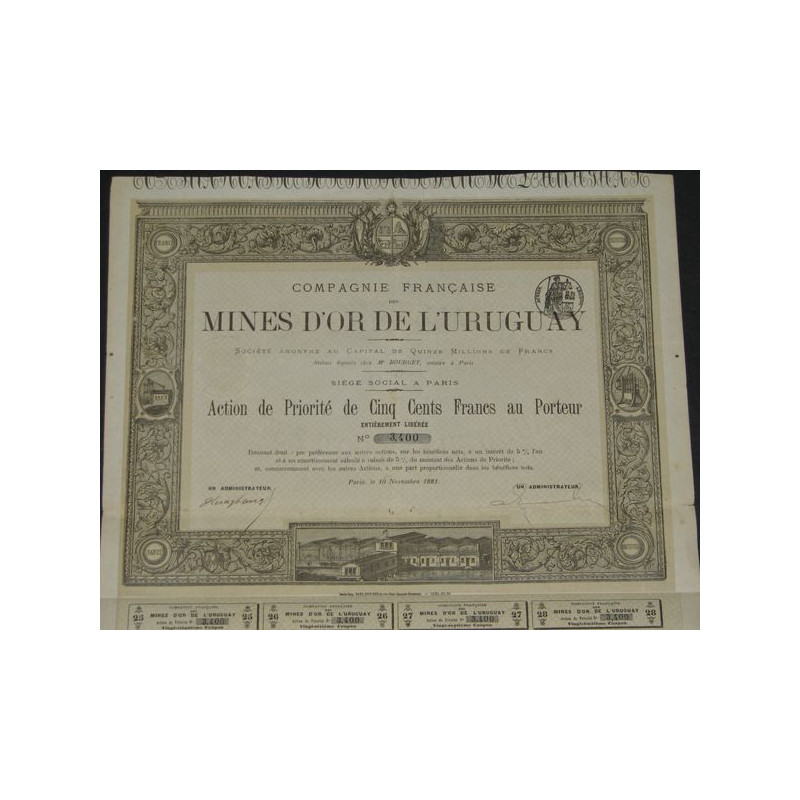Cie Française des Mines d'Or de l'Uruguay