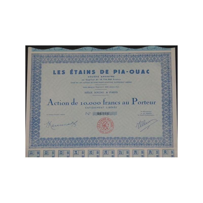 Les Etains de Pia-Ouac (Act 10000 F)