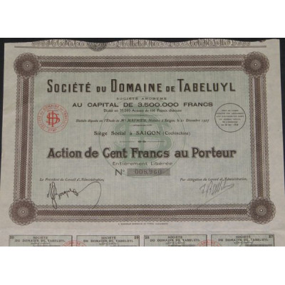 Sté du Domaine de Tabeluyl