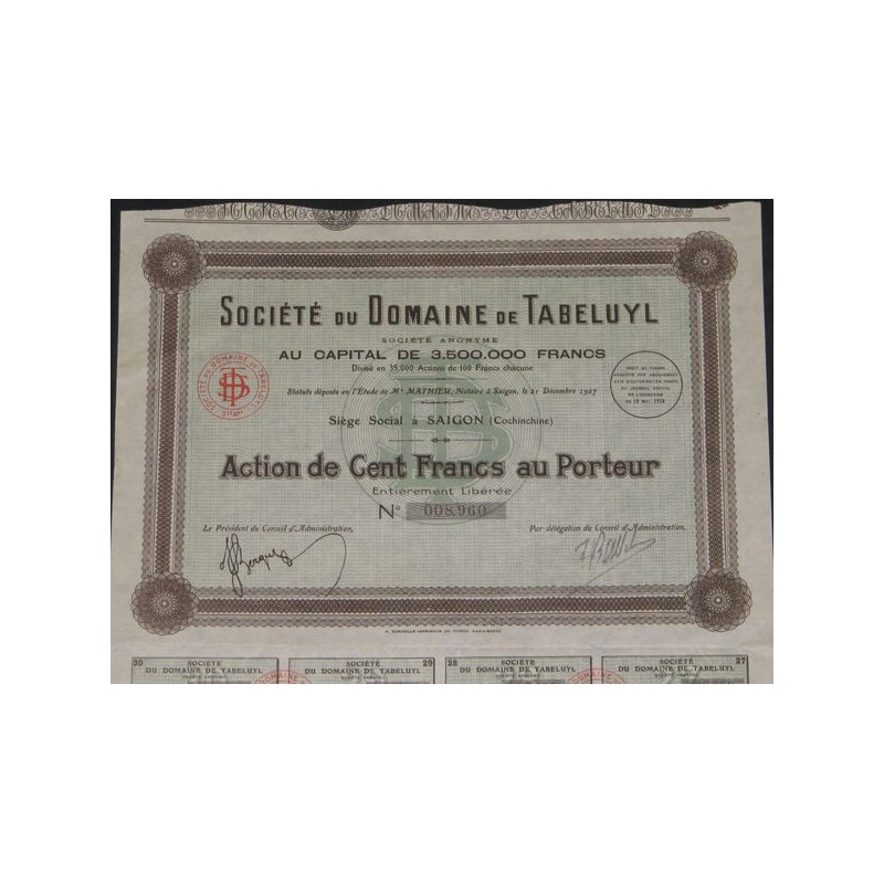 Sté du Domaine de Tabeluyl