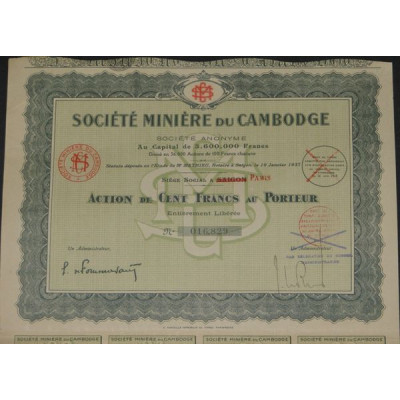 Sté Minière du Cambodge