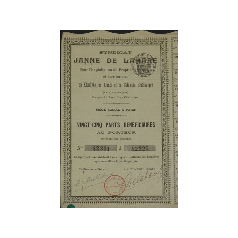 Syndicat Janne de Lamare