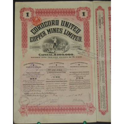 Corocoro United Copper Mines Ltd (01 Ac)