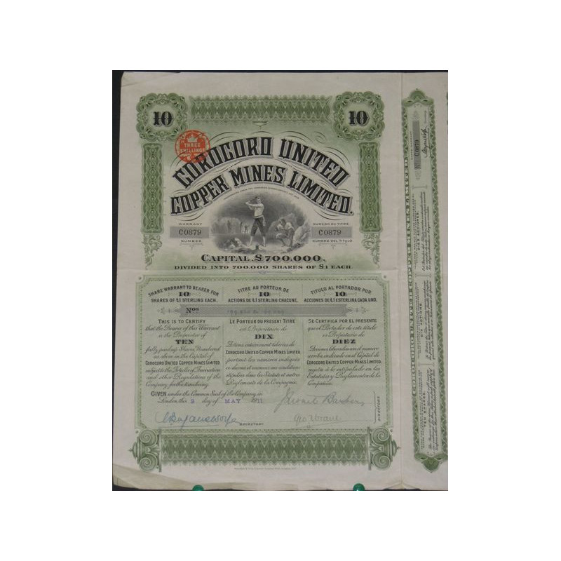 Corocoro United Copper Mines Ltd (10 Ac)